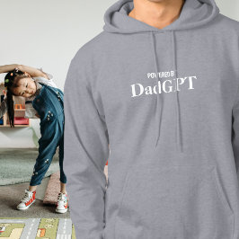 Pappa Rolig Födelsedag - Drivs Av DadGPT - AI Skäm Hoodie