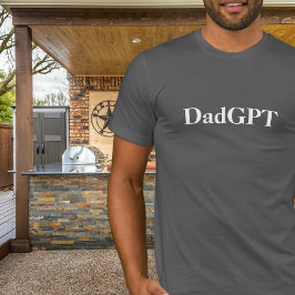 Pappa Rolig Födelsedag PappaGPT Drivs av AI & Papp T Shirt