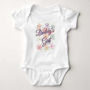 Pappa Romper for Little Girl Tee Shirt