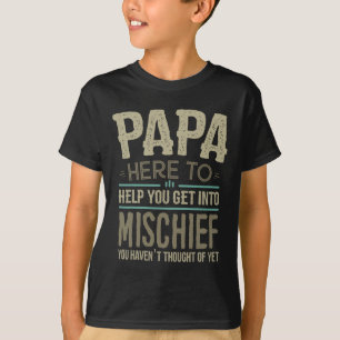 Pappa S från barnbarn För manar Fars dag Pappa T Shirt