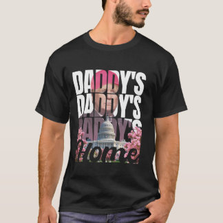 Pappa s Home Real Donald Rosa Preppy Edgy Bra Man T Shirt