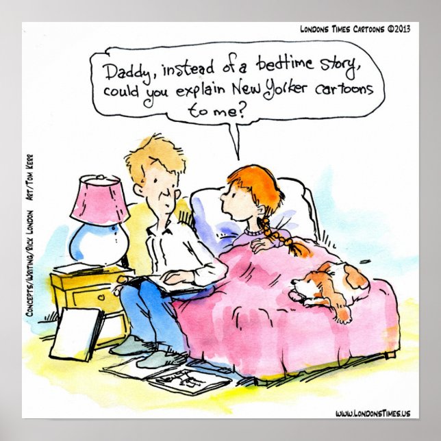 Pappa säger åt mig att läsa satire Funny Poster (Framsidan)