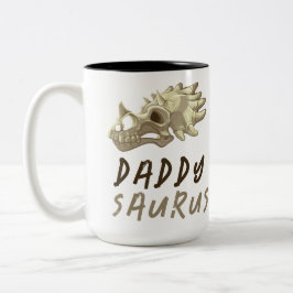 Pappa Saurus Dinosaur Mugg