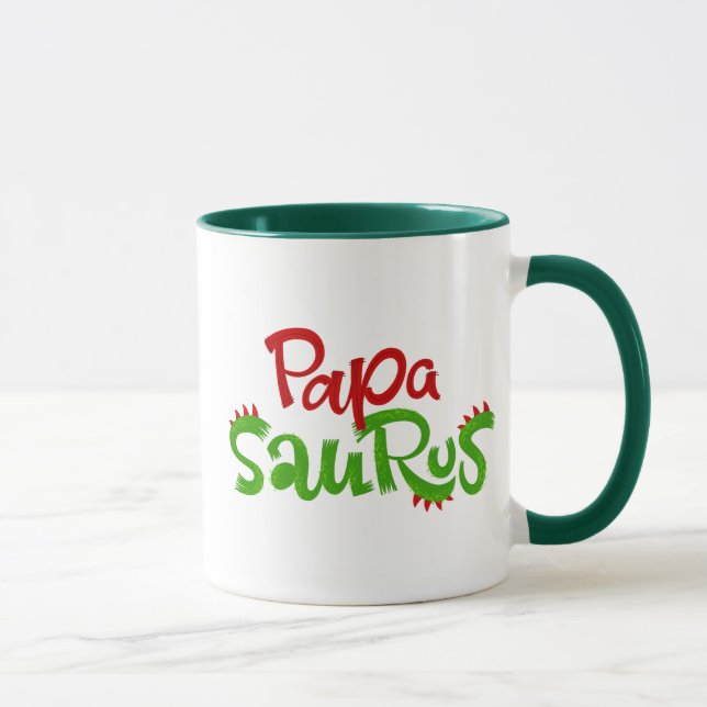 Pappa Saurus Graphic Mugg (Höger)