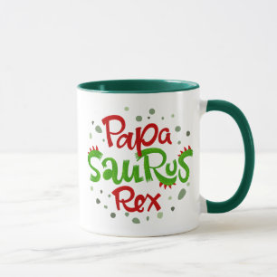 Pappa Saurus Rex-grafik Mugg