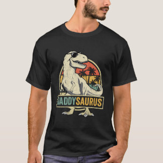Pappa Saurus T Rex Dinosaur Manar Daddysaurus Fami Shirt