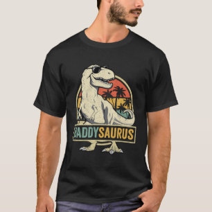 Pappa Saurus T Rex Dinosaur Manar Daddysaurus Fami Shirt