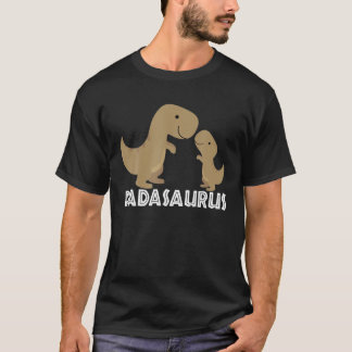 Pappa Saurus T Rex Manar Fars dag Family Matchin Shirt