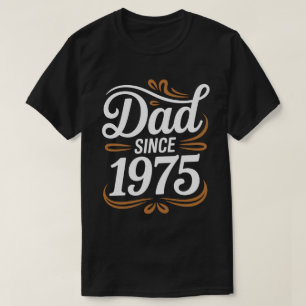 Pappa sedan 1975 Calligraphy T-shirt