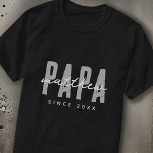Pappa sedan 20XX Modern Elegant enkel T Shirt