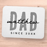 Pappa sedan 20XX Modern enkel Preppy Magnet<br><div class="desc">Denna enkla och moderna utformning består av sanserif-typografi.</div>