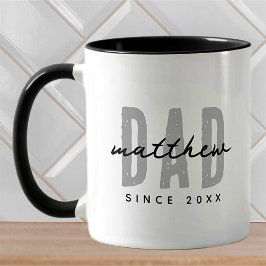 Pappa sedan 20XX Modern enkel Preppy Mugg