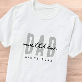 Pappa sedan 20XX Modern enkel Preppy T Shirt