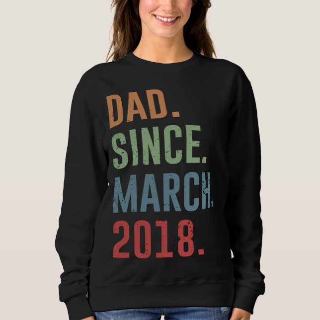 Pappa sedan mars 2018 t shirt (Framsida)