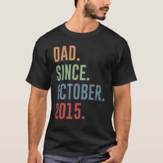 Pappa sedan oktober 2015 t shirt