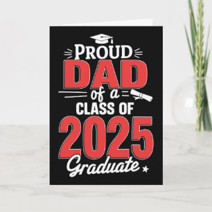 Pappa Senior 2025 Stolt Pappa Till En Cl 2025 Exam Kort