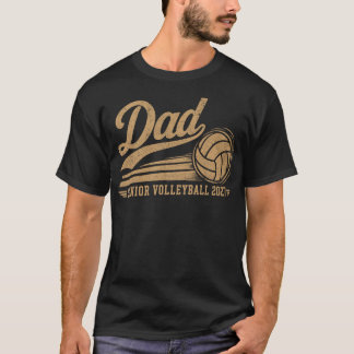 Pappa Senior Volleyboll 2027 Retro T Shirt