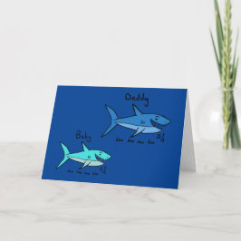 Pappa Shark & Baby Shark Doo Doo Doo Doo Kort