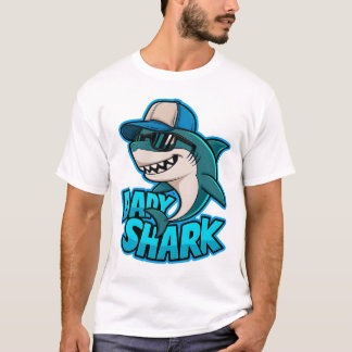 Pappa Shark Coola Pappa Vibes T-shirt