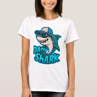 Pappa Shark Coola Pappa Vibes T-shirt