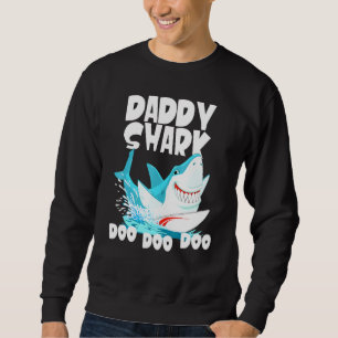 Pappa Shark Doo Doo Doo Tee Lång Ärmad Tröja
