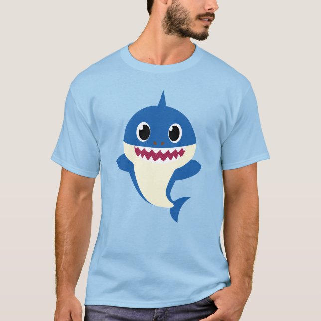 Pappa Shark T-Shirt (Framsida)