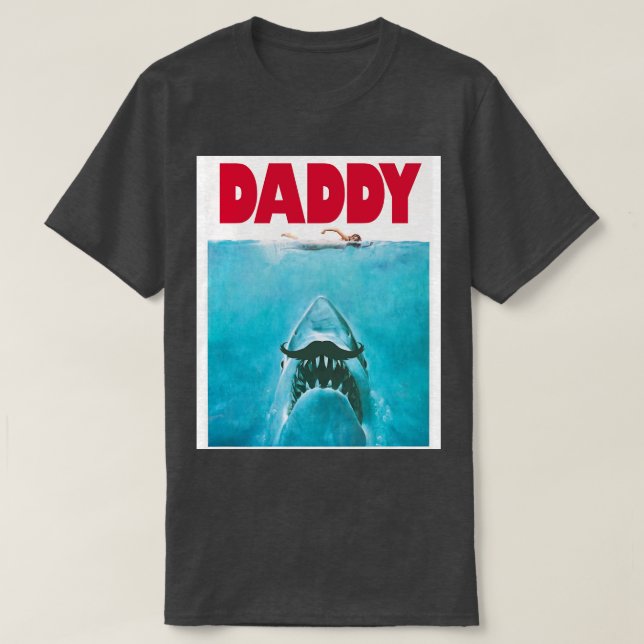 Pappa Shark T Shirt (Design framsida)