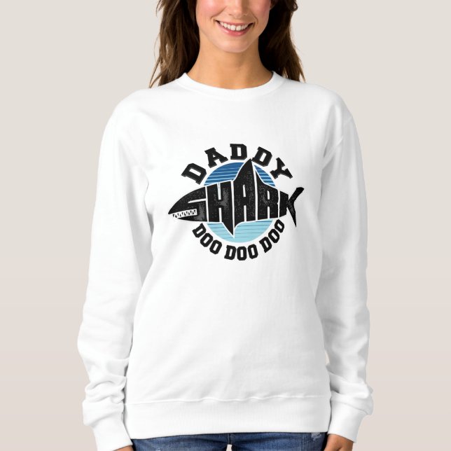 Pappa Shark T Shirt (Framsida)