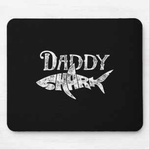 Pappa Shark T Shirt Fars dag presenterar familjema Musmatta