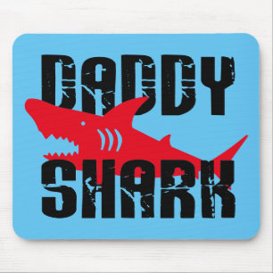 Pappa Shark Worn-grafik Musmatta