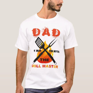 Pappa Shirt, mannen, myten och grillmästaren T Shirt