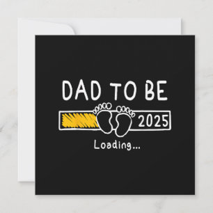 Pappa ska bli 2025 Pappa est 2025 pappa som ska ma Inbjudningar