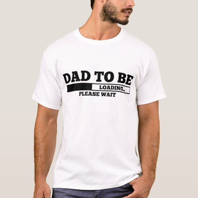 Pappa skall t-shirt (Framsida)