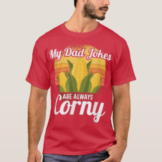 Pappa skämt är alltid kornyt Maj och hälsosam grön T Shirt