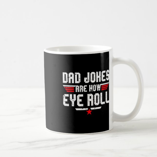 Pappa skämt är hur Öga Roll-funny ger till Tjocken Kaffemugg (Höger)