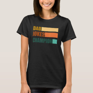 Pappa skämt Champion for Fars dag Pappa Bob T Shirt