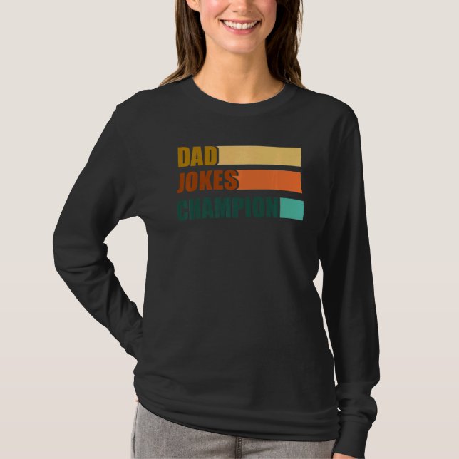 Pappa skämt Champion for Fars dag Pappa Bob T Shirt (Framsida)