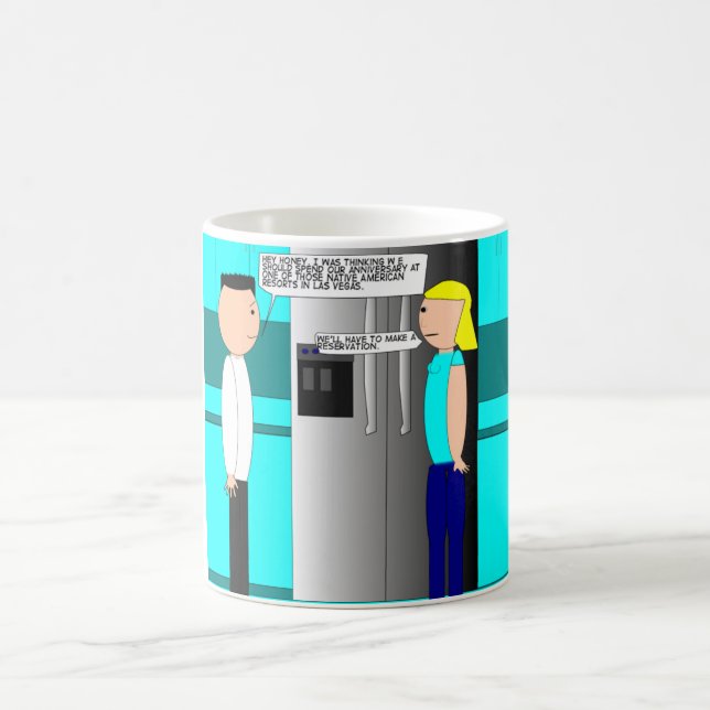 Pappa skämt mugg (Center)