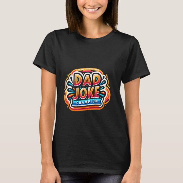 Pappa Skämtmästare Fader Punspris ---- T Shirt (Framsida)