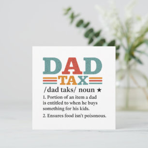Pappa-skatt - definition av begreppet "snål faders