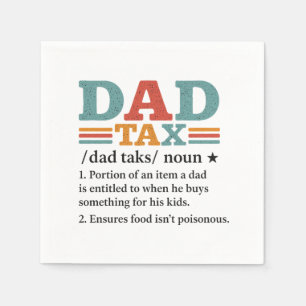 Pappa-skatt - definition av begreppet "snål faders pappersservett