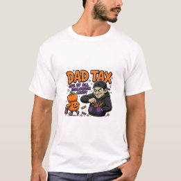 Pappa skatt Halloween Godis T-Shirt