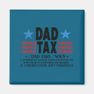 Pappa Skatt Rolig Definition Faderns Design Magnet