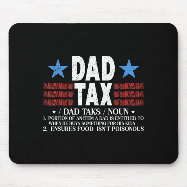 Pappa Skatt Rolig Definition Fars Dag För Pappa So Musmatta (Framsidan)