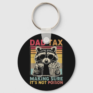 Pappa Skatt Ser Till Att Det Inte Är Gift Fars Dag Nyckelring