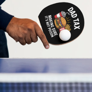 Pappa Skatt Ser Till Att Det Inte Är Gift Fars Dag Pingisracket