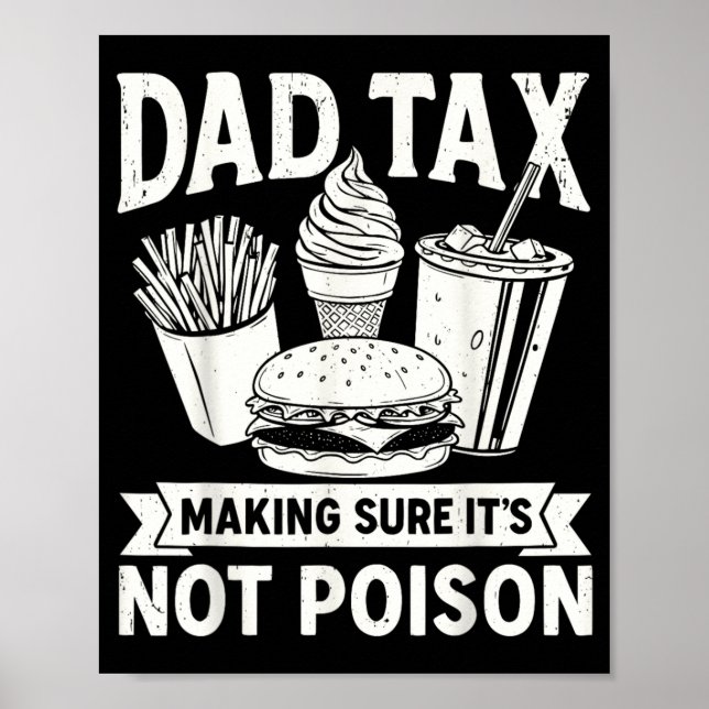 Pappa skatt ser till att det inte är gift för män  poster (Framsidan)