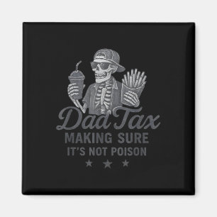 Pappa skatt ser till att det inte är gift skelett magnet