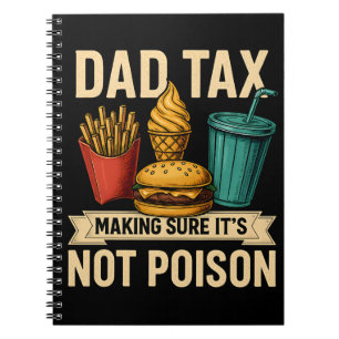 Pappa-skatt Skapar att det inte är Poison Fars dag Anteckningsbok