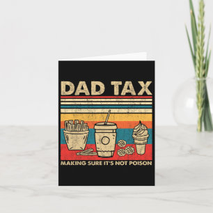 Pappa-skatt Skapar att det inte är Poison Fars dag Kort